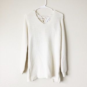 Nectar White Sweater